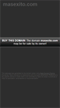 Mobile Screenshot of masexito.com